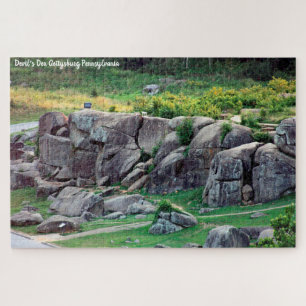 Devil's Den Gettysburg Pennsylvania Jigsaw Puzzle