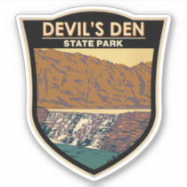 Devils Den State Park Arkansas Sticker