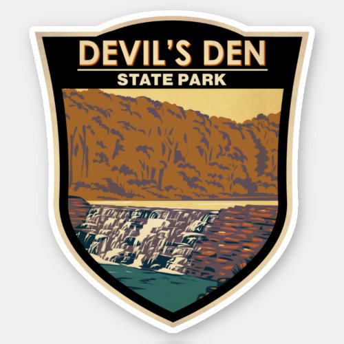Devils Den State Park Arkansas Sticker
