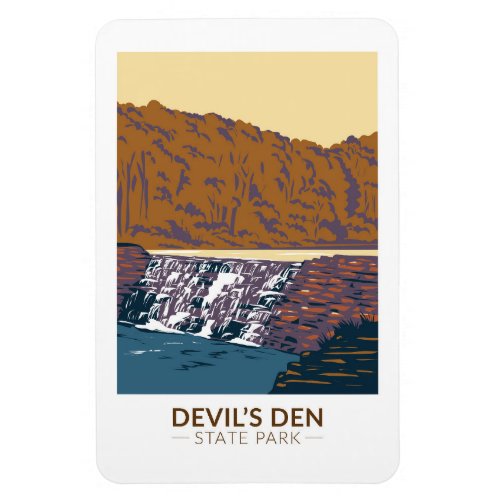 Devils Den State Park Arkansas Vintage  Magnet