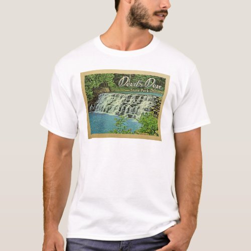 Devils Den State Park Vintage Travel T_Shirt