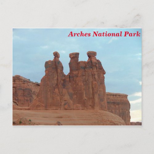 Devils Garden _ Arches National Park Postcard