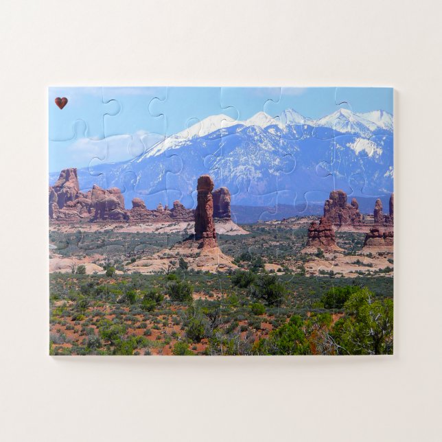 Devils Garden Utah Jigsaw Puzzle (Horizontal)