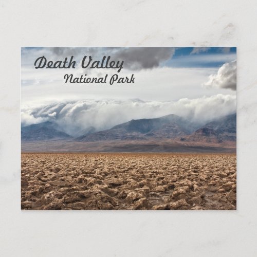 Devils Golf Course in Death Valley Postcard