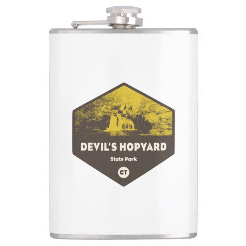 Devils Hopyard State Park Connecticut Flask