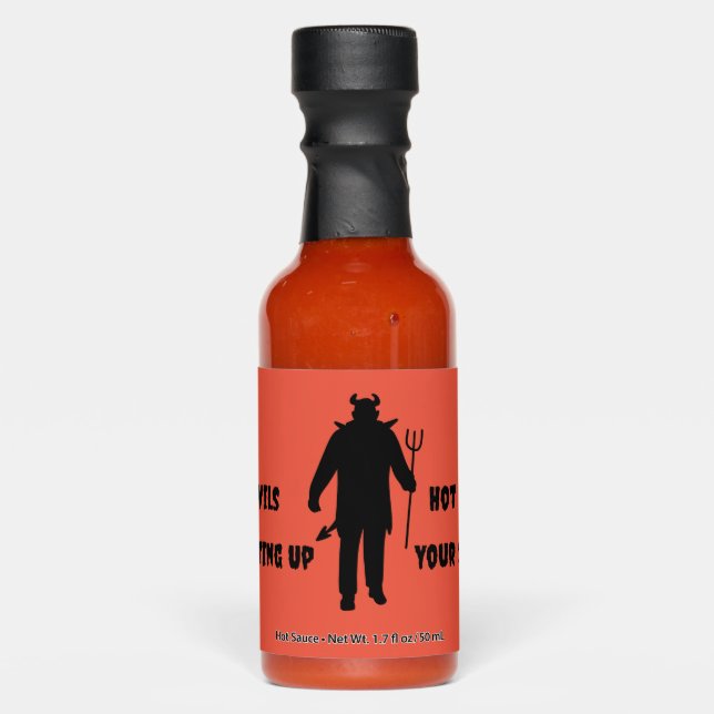 Devils Hot Sauce Heating Up Your Soul (Front)