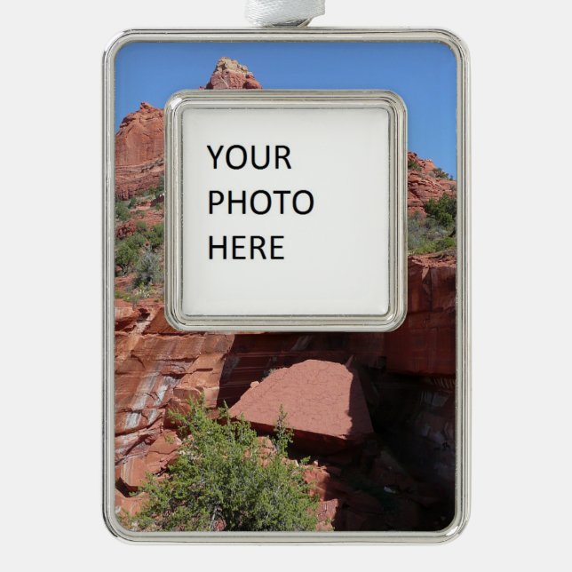 Devil's Kitchen in Sedona Arizona Christmas Ornament (Front)