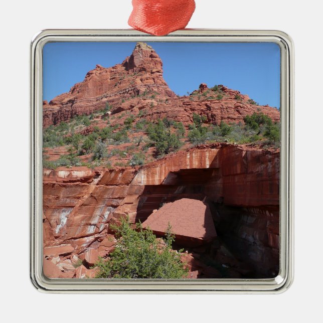 Devil's Kitchen in Sedona Arizona Metal Ornament (Front)