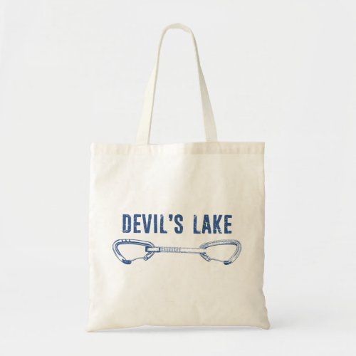 Devils Lake Climbing Quickdraw Tote Bag