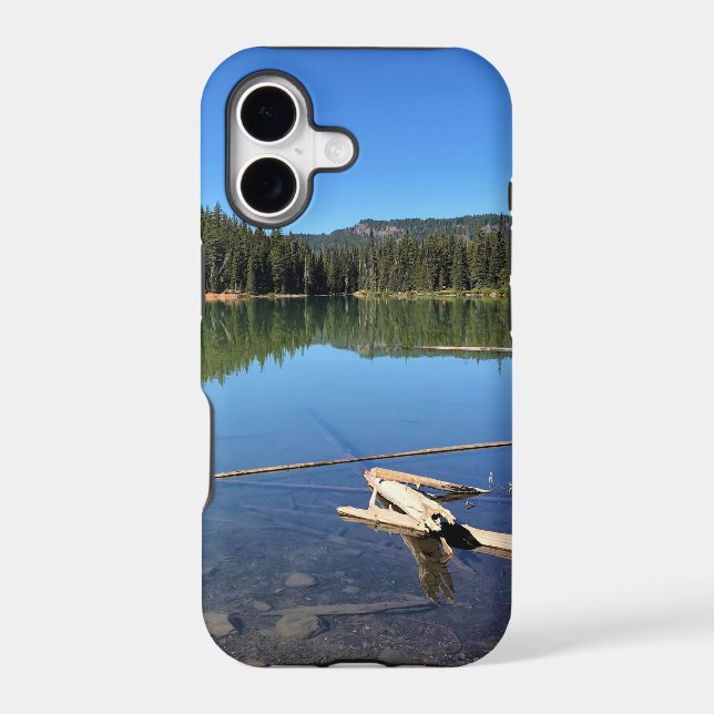 Devil's Lake, OR Iphone Case (Back)