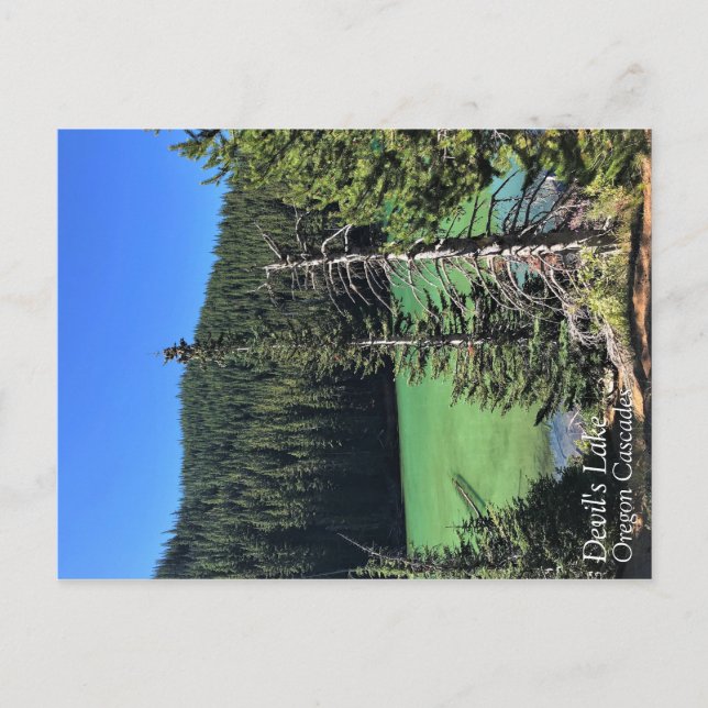 Devil's Lake, OR Postcard (Front)