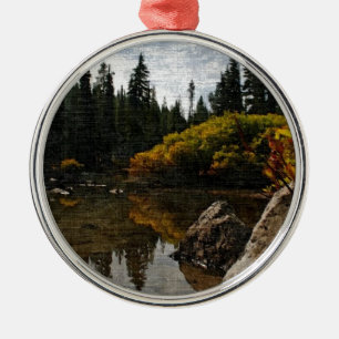 Devils Lake, Oregon Art Metal Ornament