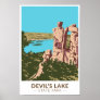 Devil's Lake State Park Wisconsin Devils Doorway Poster