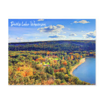 Devil's Lake Wisconsin Postcard