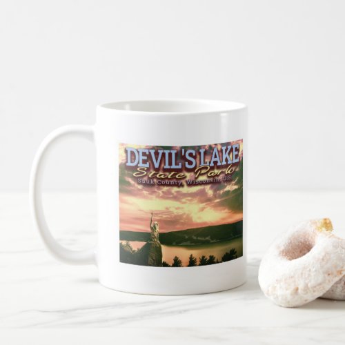 DEVILS LAKE _ WISCONSIN UNITED STATES COFFEE MUG