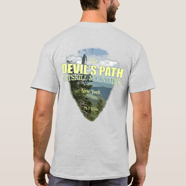 Devils Path (arrowhead) T-Shirt (Back)
