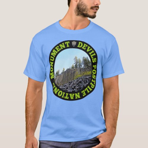 Devils Postpile National Monument circle  T_Shirt