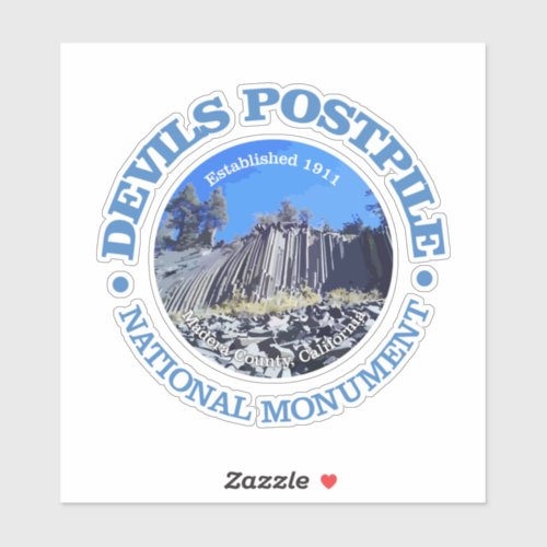 Devils Postpile NM Sticker