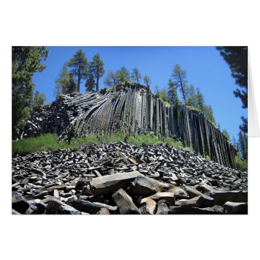 Devils Postpile - Sierra Cards (Front Horizontal)