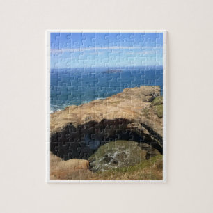Devil's Punchbowl & Otter Rock, OR Jigsaw Puzzle