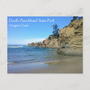 Devil's Punchbowl State Park, OR Postcard