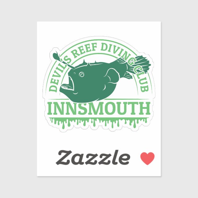Devil's Reef Diving Club Sticker (Sheet)