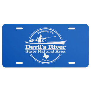 Devil's River SNA (SK) License Plate