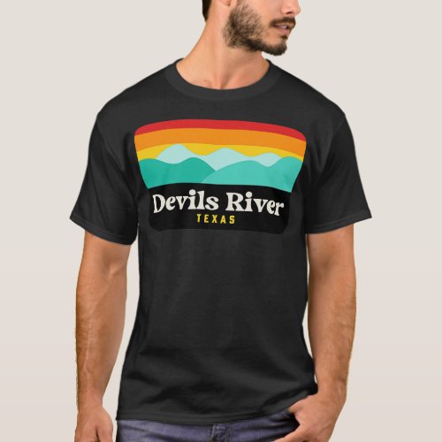 Devils River State Natural Area Texas Fishing Kaya T_Shirt