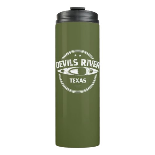 Devils River Texas Kayaking Thermal Tumbler