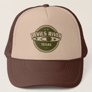 Devils River Texas Kayaking Trucker Hat 