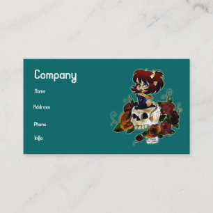 "Devil's Skull" Business Cards