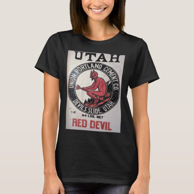 Devils Slide Utah Cement Plant T-Shirt (Front)