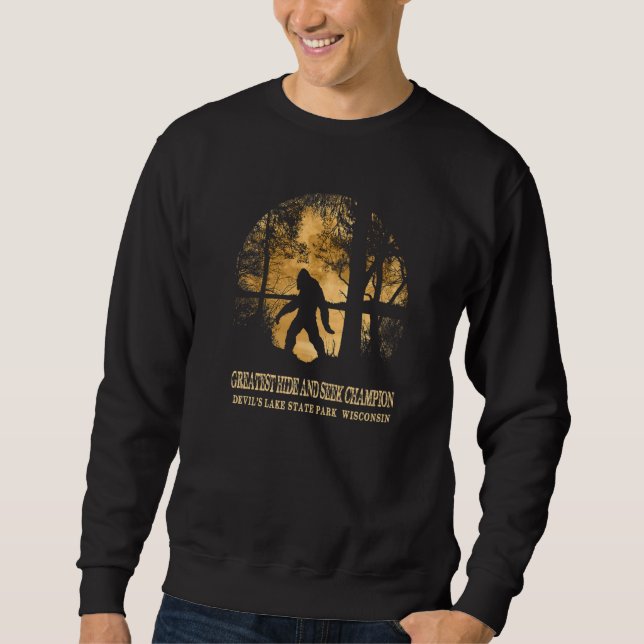 Devil's State Park Wisconsin Hiking Madison Great  Sweatshirt (Front)