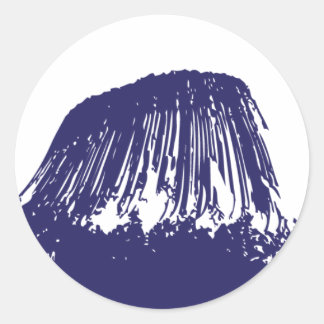 Devil's Tower Classic Round Sticker