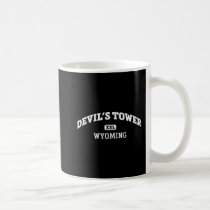Devil's Tower College Style Rock Climbing Area Des Coffee Mug
