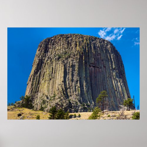 Devils Tower Devils Tower National Monument WY Poster