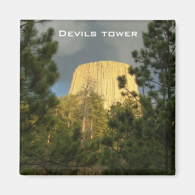 Devils Tower - magnet (Front)