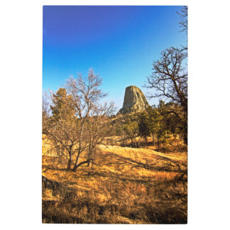 Devil's Tower Metal Print