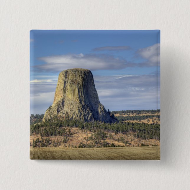 Devils Tower National Monument Button (Front)