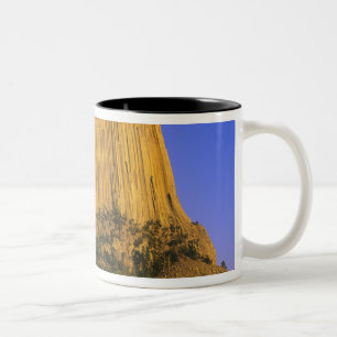 Devils Tower National Monument in Wyoming Two-Tone Coffee Mug