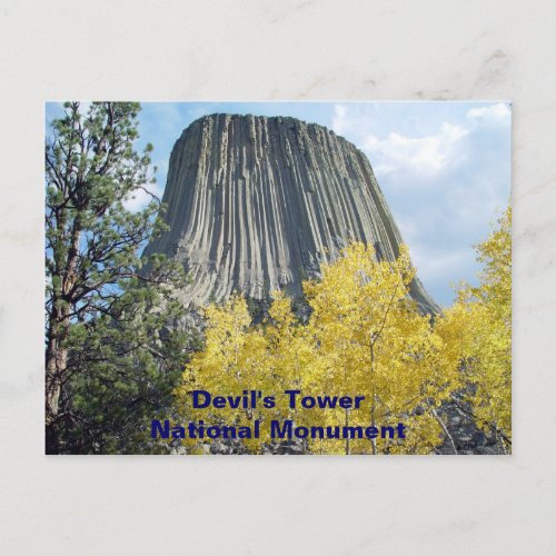 Devils Tower National Monument Postcard
