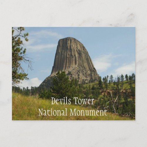 Devils Tower National Monument Postcard