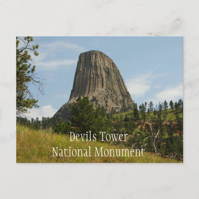 Devils Tower National Monument Postcard (Front)