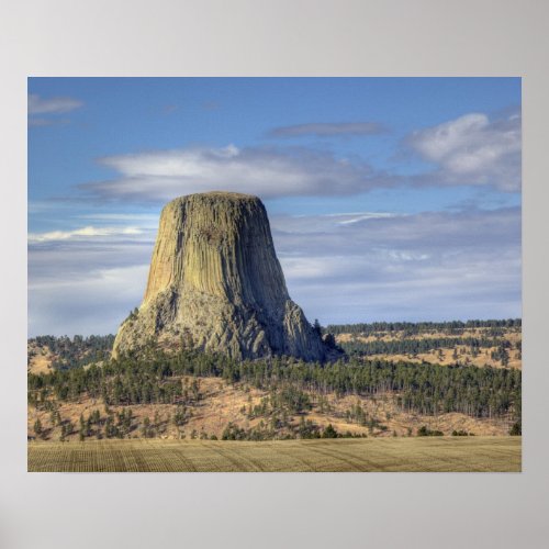 Devils Tower National Monument Poster