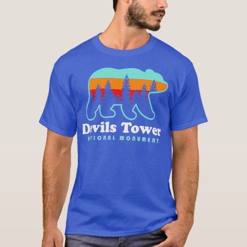 Devils Tower National Monument Wyoming Black Hills T_Shirt