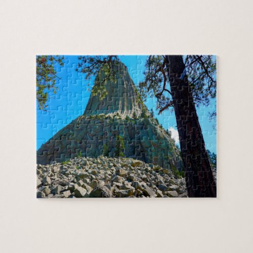 Devils Tower South Dakota Jigsaw Puzzle