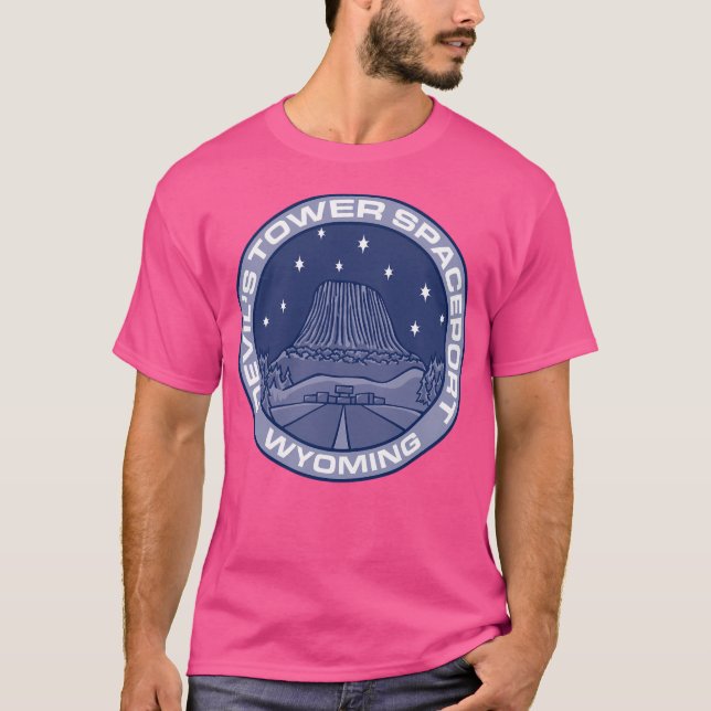 Devil'S Tower Spaceport T-Shirt (Front)