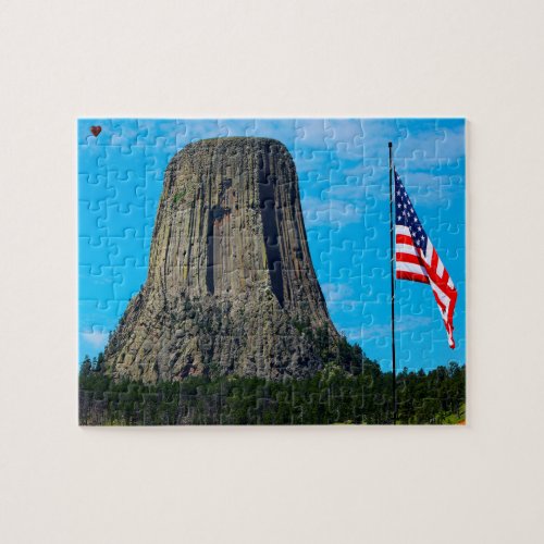 Devils Tower Wyoming Jigsaw Puzzle