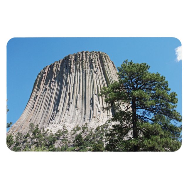 Devils Tower Wyoming Magnet (Horizontal)
