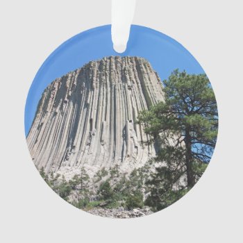 Devils Tower Wyoming Ornament by GardenOfLife at Zazzle